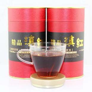  年云南滇红  四季养胃茶饮 细条芽茶 纸罐精品包装 送礼佳品