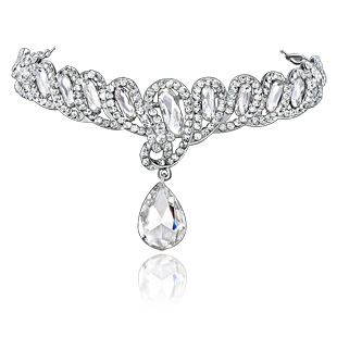  7折 千色新娘 水钻额饰韩式头饰结婚发饰品额饰 可做项链多款可选