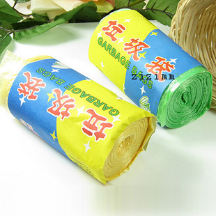 [Ruin  family] colored garbage bags (50 Pack) no smell taste enough enough environmental protection 70g