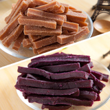 【淘滋源】高钙琼脂山楂条+紫薯条500g 