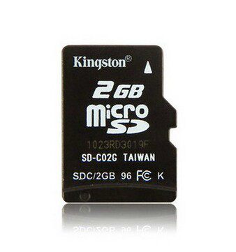金士顿 kingston 2G microSD卡 TF卡 手机内存卡 闪存卡 正品包邮