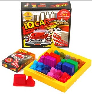 正版NIBOBO 智力玩具IQ CAR 赛车突围二代168关（豪华版）智力棋