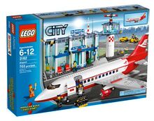 专柜乐高积木LOGO 2010 城市系列 Airport 大飞机场3182 lego玩具