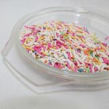 利百事七色彩针 彩色朱古力针 蛋糕点心装饰 2元50克