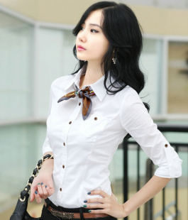 今年新款女士长袖衬衣;女士长袖衬衫哪个牌子