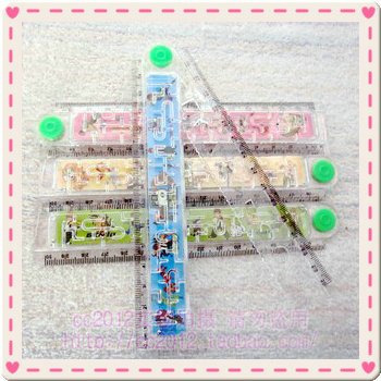 originality Cartoon fold Straightedge 30cm pupil multi-function Scale wave Plastic ruler study Stationeryin the Electronic Dictionary/Electronic paper book/Stationery , Drawing measurement products , Various types of foot/Triangle category - from Buy2taobao.com to provide professional Taobao agent buy service