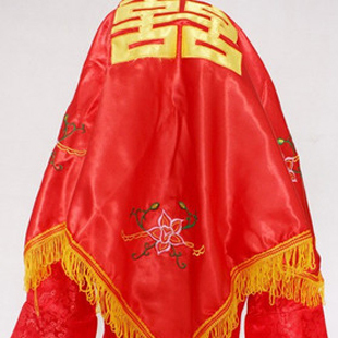 中式婚禮紅頭巾