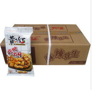 4月新货 黄飞红麻辣花生210g/包 整箱16包 江浙沪京津包邮