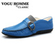VOGU HOMME Vigo low shoes men's shoes casual shoes leather and breathable shoes shoes fashion beans beans really genuine