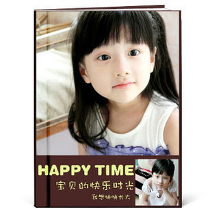 包邮 8寸影楼相册制作 照片书定制相册宝宝杂