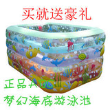 正品ABC婴儿游泳池/宝宝BB梦幻海底游泳池/婴幼儿游泳池洗澡盆
