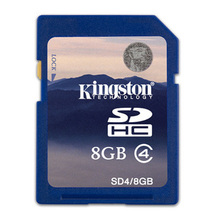 金士顿 8G SD卡 高速数码相机内存卡 闪存卡 正品特价包邮 class4