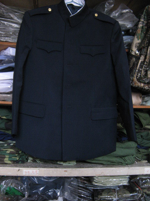 藏青<em>马裤</em>呢<em>中山装</em>套装 蓝色<em>中山装</em> 蓝色冬装套