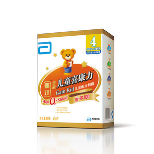  【天猫超市】广州国产雅培智护儿童喜康力奶粉4段3岁以上400g