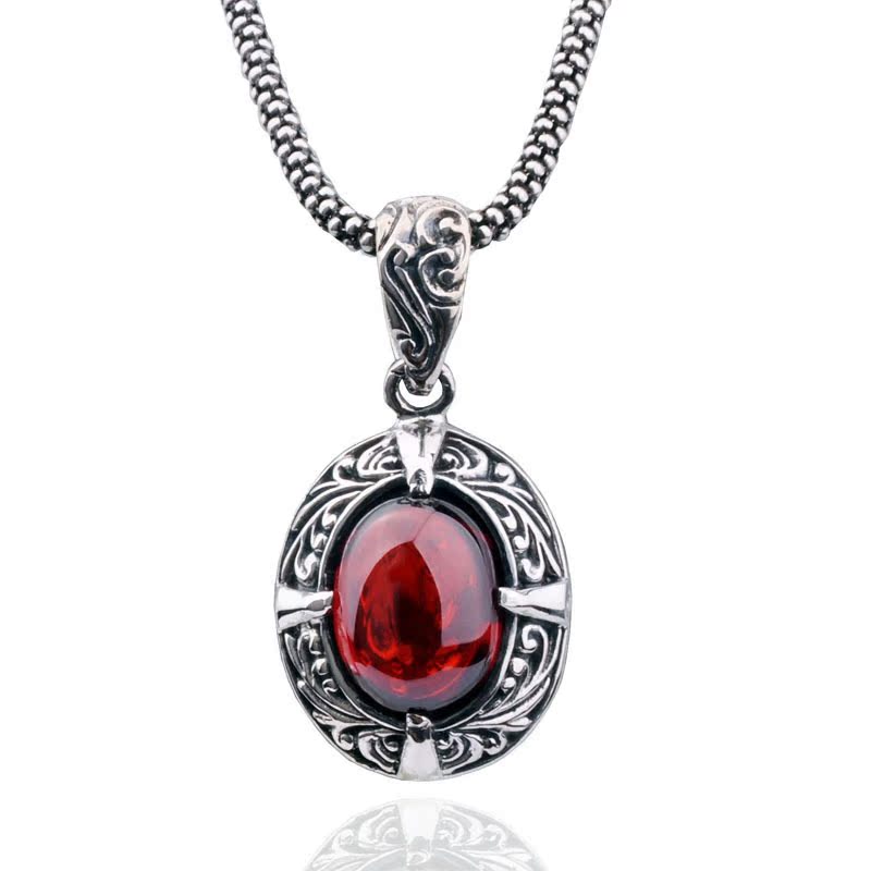 Red Gem 925silver Pendant Ornaments Male Classic Silver Necklace Stylish Men Necklaces Jewelry Watches Lower Market86 Com - Gemstone Pendants For Men Red Gem 925silver Pendant Ornaments Male Classic Silver Necklace Stylish Men Necklaces Jewelry Watches Lower Market86 Com - Gemstone Pendants For Men