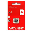 原装 手机内存卡 SANDISK 闪迪 TF/micro sd 4G卡 足量高速 批发