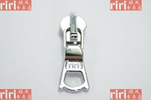 M6号欧洲riri白金色金属拉链头+riri扇型拉链片/奢侈品服装御用