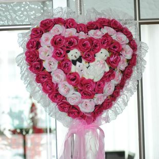  婚房布置装饰用品婚房装饰韩式装饰场景结婚布置含香挂饰门饰壁饰