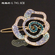 Swarovski钻雅宝满钻发夹