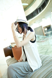 【YESWOMEN】小宜 单色雪纺西装背心外套 A417#