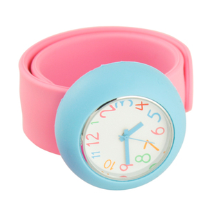  乐心米奇拍拍表韩版学生表 啪啪圈儿童手表男孩卡通表女孩果冻表