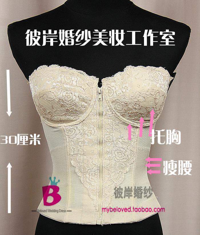 爆款五钻婚纱礼服塑身衣新娘塑身衣束身衣新娘内衣A-C罩杯
