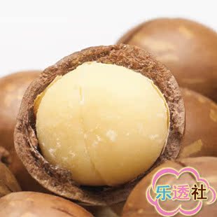  乐透社 年货坚果零食 夏威夷果 澳洲坚果 奶油味 250g 送开口器