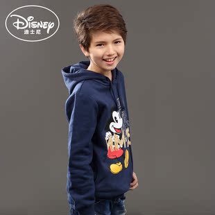  童装 绿盒子迪士尼 儿童米奇 男童 加厚款 卫衣 春款