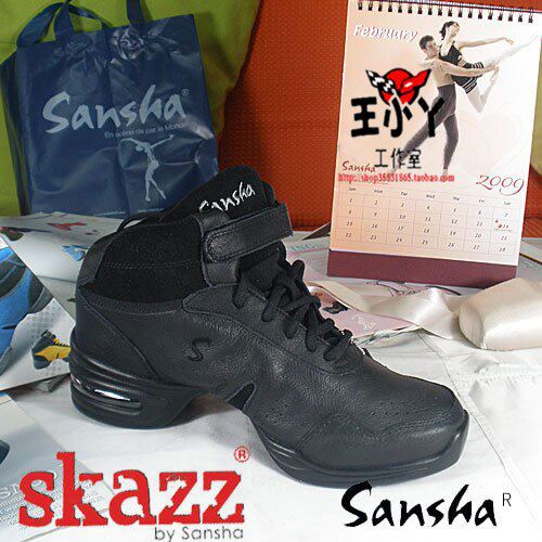 聚团购 绝对正品★法国SanSha三沙HB52L现代舞鞋街舞鞋爵士鞋★