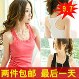 2012新款吊带背心 女 打底 纯棉 吊带衫夏季蕾丝小背心 工字背心