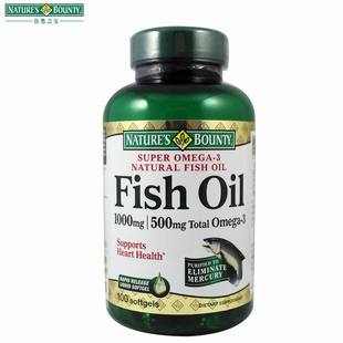  自然之宝欧米伽-3高纯深海鱼油胶囊 【美国原装进口 送赠品】包邮