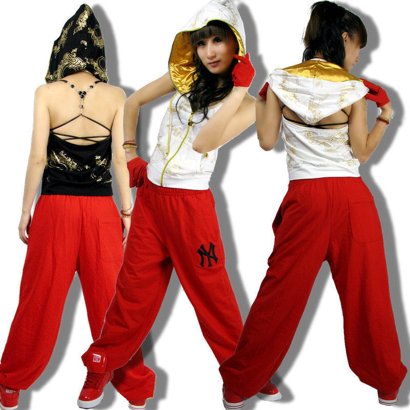 雷鬼复古大帽ds嘻哈上衣 hiphop街舞服 DS演出服装 露背
