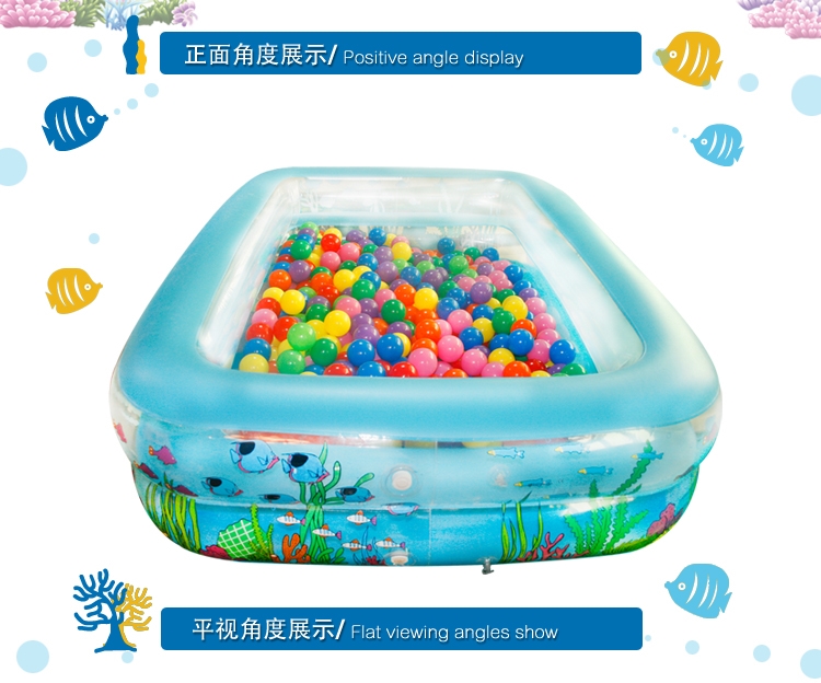 Large thickening inflation Swimming Pool baby entertainment family transparent enclosure Ocean Ball pool Electric pump householdin the Toy/Childs/Puzzle/Building block/Model , Swimming pool/Water toys , Swimming pool category - from Buy2taobao.com to provide professional Taobao agent buy service