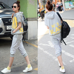 2012夏新品女装 韩国李孝利<em>休闲</em>套装 <em>女生运动</em>