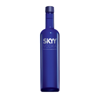  原装进口 skyy vodka蓝天深蓝伏特加原味买二送一小酒版正品特价