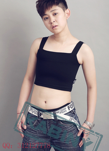 TT束胸KBN les tt束<em>胸衣 宽</em>肩绷带加强挂钩短款