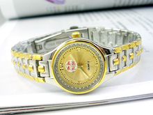 Tabla de oro de regalo Best Business mesa relojes de oro de lujo fina chapa de acero neto [51 249]
