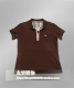 Burberry巴宝利原单精棉女装短袖咖啡色M号