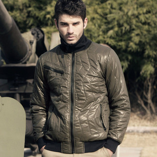  【AK男装】冬装新款陆军棉衣服 尼克服男休闲外套