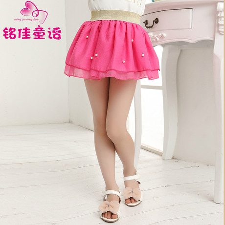 2014新款半裙英伦风短裙大女童半身裙 公主蛋
