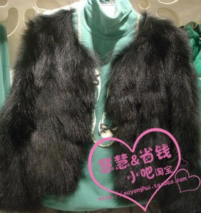 <em>皮草</em>,高级兔毛 <em>皮草</em>外套 韩版2011新款,浅灰色
