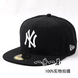 纽约扬基NY平沿帽 街舞帽子 休闲帽 嘻哈帽 平沿帽 mlb帽 棒球帽