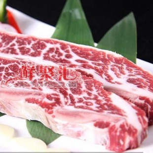  安格斯顶级牛仔骨/牛排/牛肉 300克+-配黄油酱包