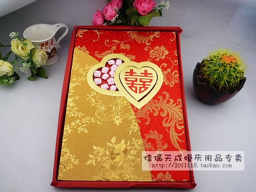 婚庆用品创意婚庆婚礼结婚用品/签名册/题名册/签到本/嘉宾题名薄 婚庆用品创意婚庆婚礼结婚用品/签名册/题名册/签到本/嘉宾题名薄