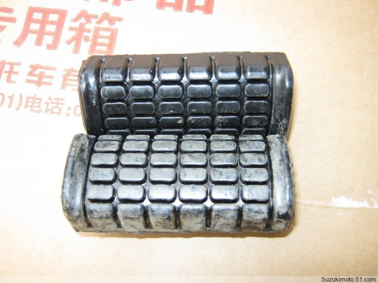 Suzuki QS110 Seitz FD110 Front foot leather Leather footrest Foot skin Pedal leather Footin the Motorcycle/Equipment/Fitting , Motorcycle Maintenance decoration , Motorcycle footrest category - from Buy2taobao.com to provide professional Taobao agent buy service