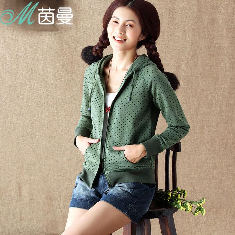 INMAN/<em>茵曼</em>纽扣<em>短外套</em>2014新款_INMAN/<em>茵曼</em>