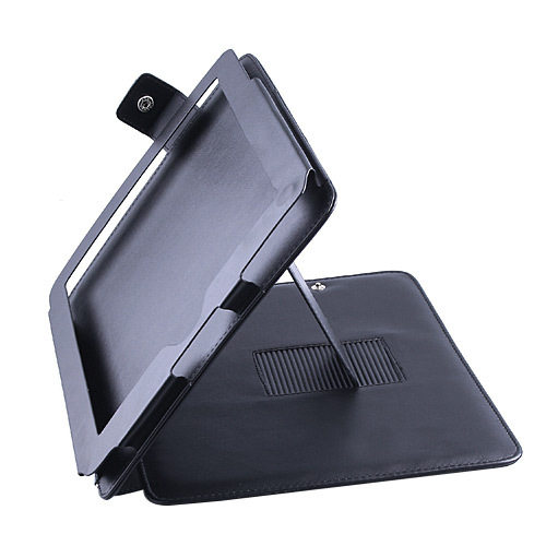 Apple ipad 2 leather case protective sleeve black