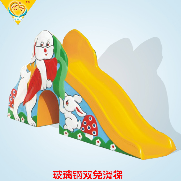 双兔子钻洞滑梯儿童滑梯幼儿园滑梯玻璃钢滑梯小孩爬洞滑梯玩具|ruв категории игрушка/коляска/головоломка/блоки/модель, развлечения/оборудование для обучения/крупных объектов, Другие аттракционы - от Buy2taobao.com для оказания профессиональной услуги покупки агента Taobao