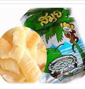  泰国SAMUI苏梅香脆椰子片 100%椰肉 浓香烤椰片 低糖不胖40G