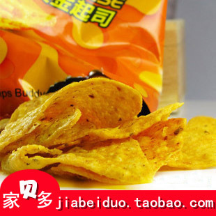  百事膨化食品台湾进口Doritos多力多滋(超浓芝士味)玉米片198.4g
